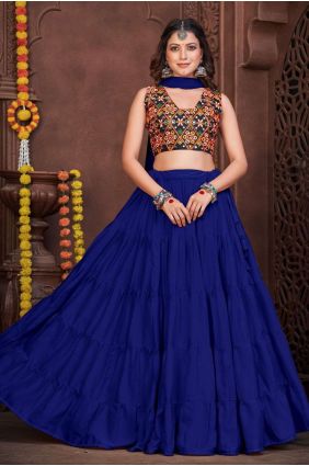 Cotton silk lehenga choli on sale